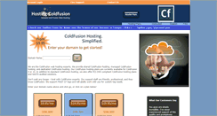 Desktop Screenshot of hosting-coldfusion.com